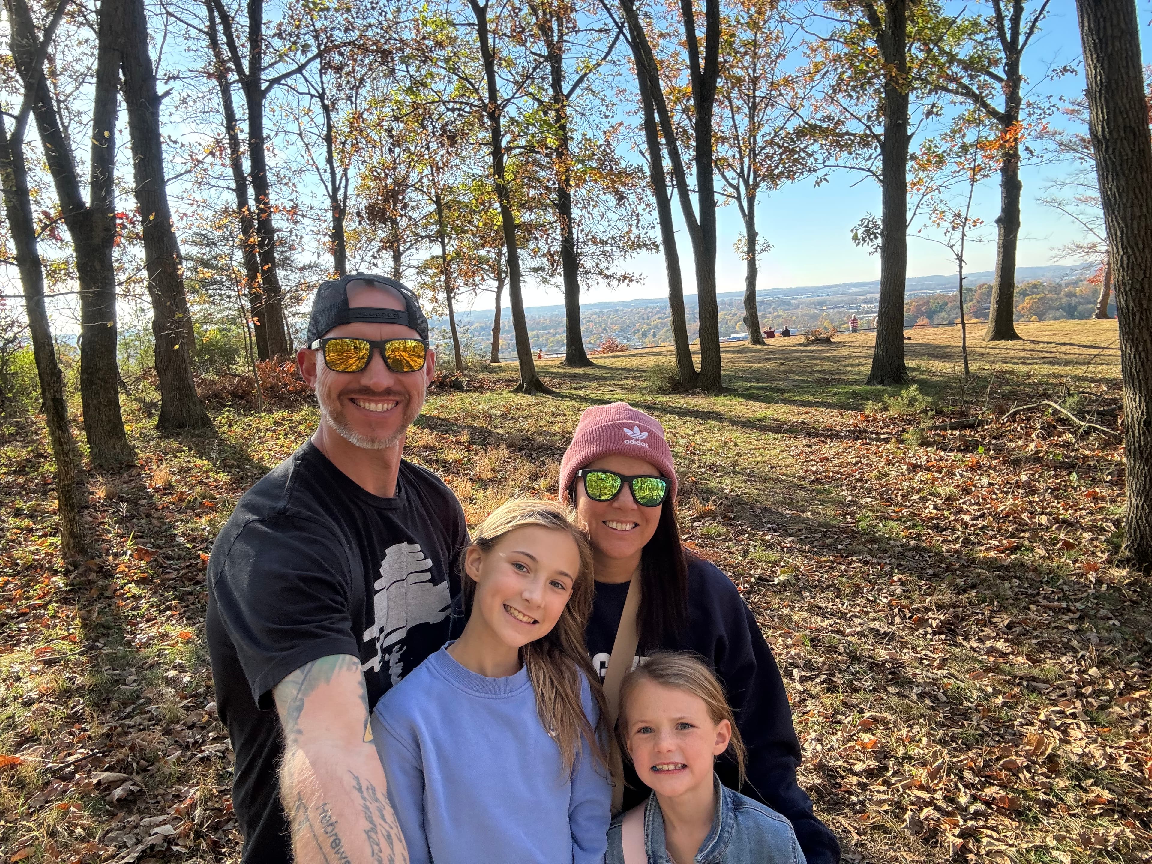Joshua Disbennett and family — owner of Disbennett Custom Carpentry in Lancaster, Ohio